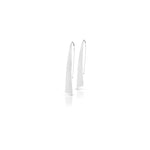 Beautiful and brushed earrings