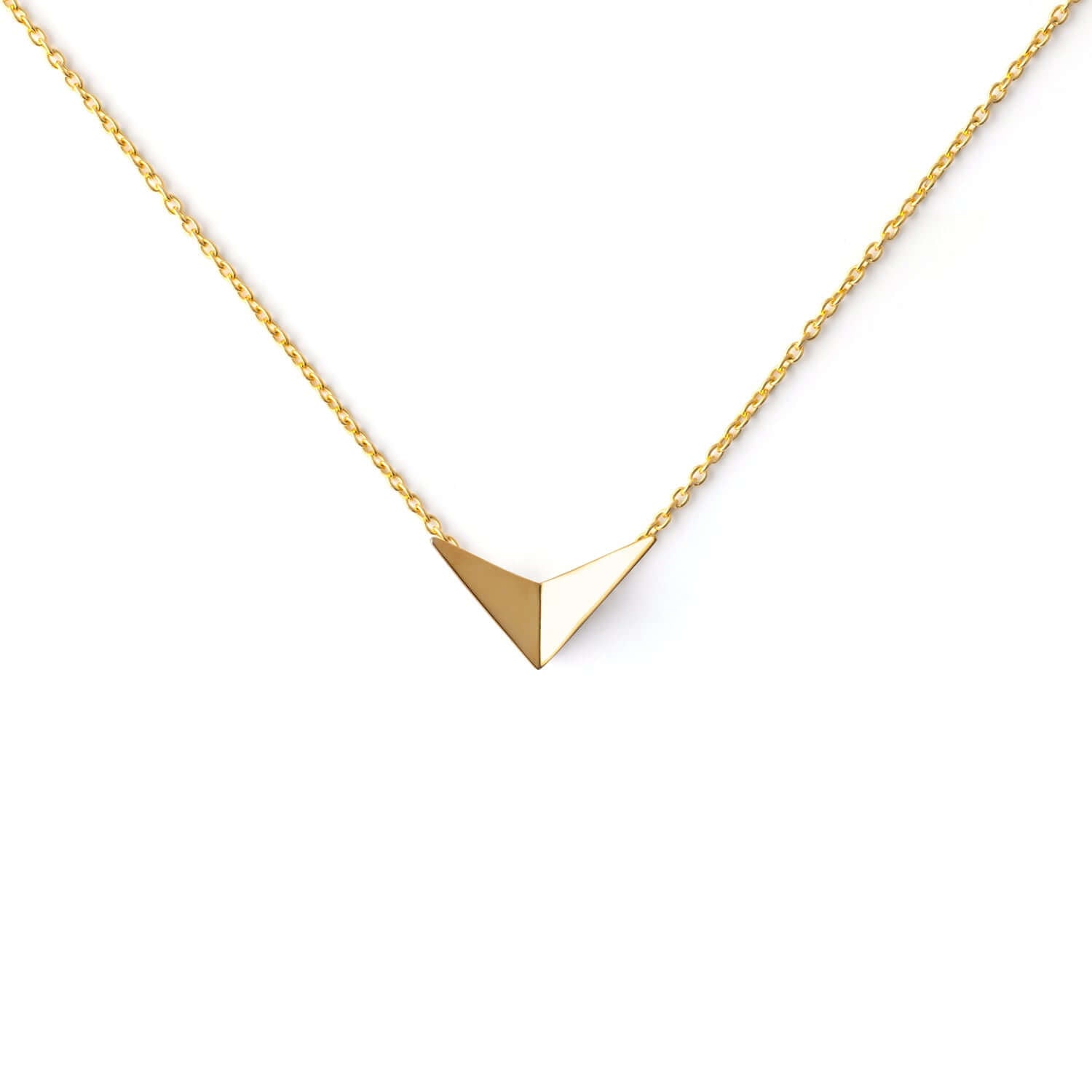 Bird pendant in gold