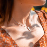 Pulpit Rock pendant 18 mm with a brushed surface