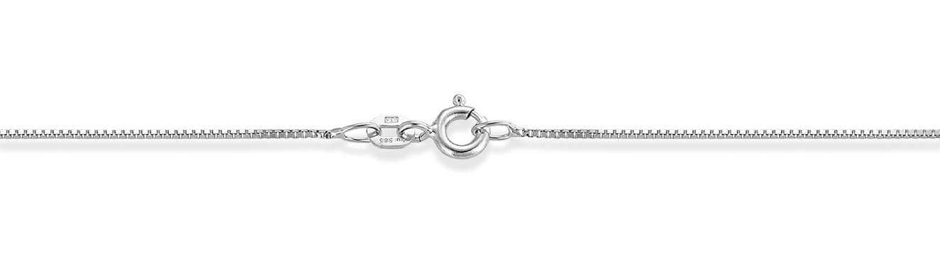 High quality box chain in silver 925