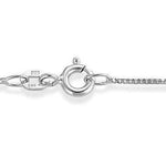 High quality box chain in silver 925